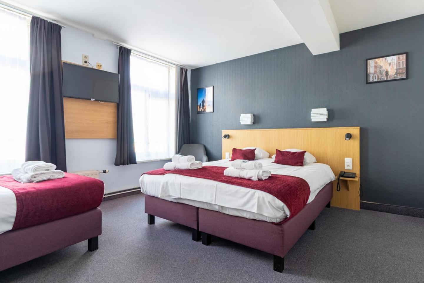 Hotel Montovani Brugge Eksteriør billede