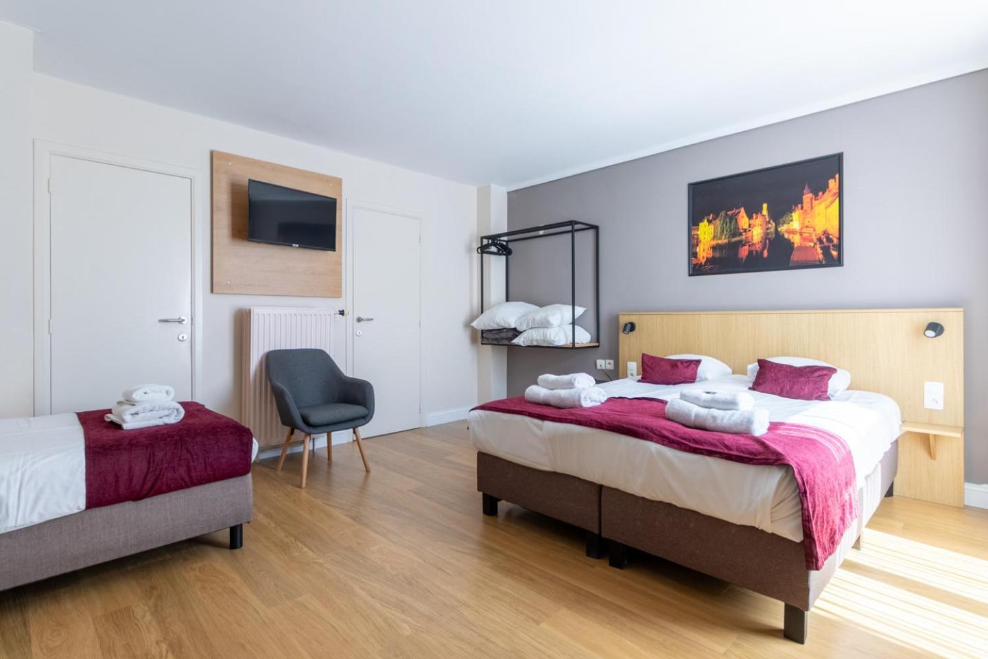 Hotel Montovani Brugge Eksteriør billede